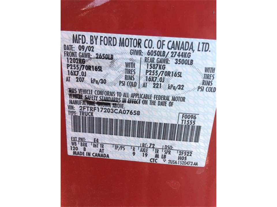 2003 Ford F-150 10th Gen - Image 14 of 18