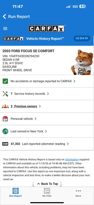 2003 Ford Focus 1st Gen - Image 19 of 19