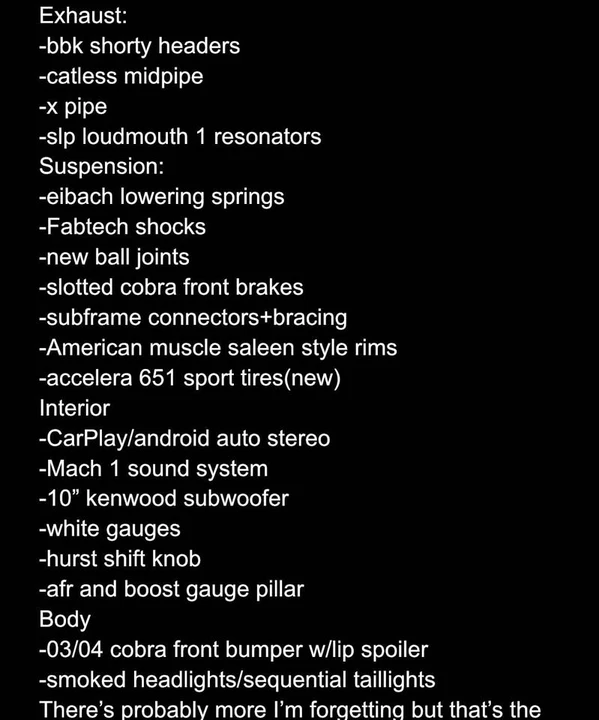 2003 Ford SN95 Mustang - Image 15 of 16