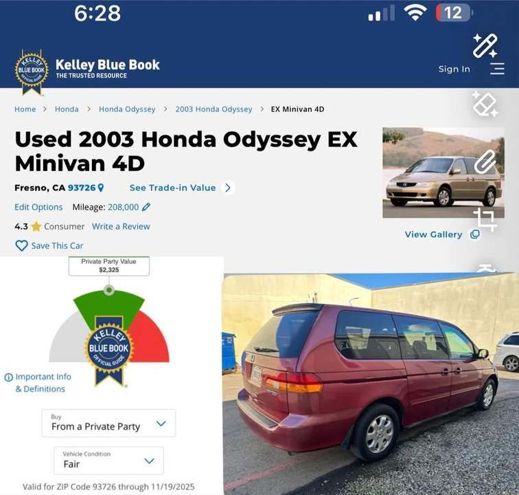 2003 Honda Odyssey - Image 11 of 11