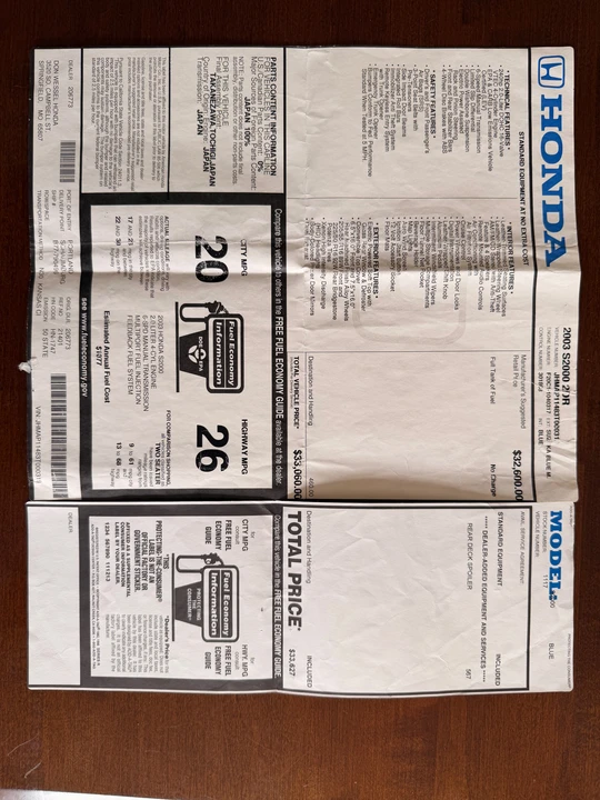 2003 Honda AP1 S2000 - Image 14 of 17