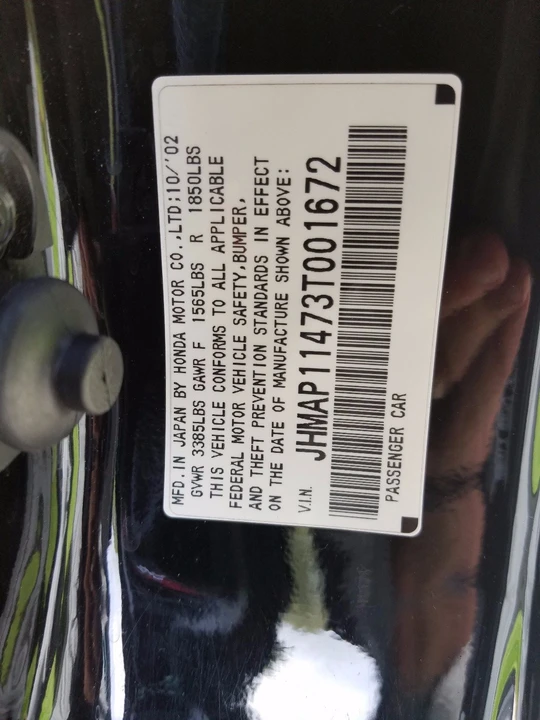2003 Honda AP1 S2000 - Image 29 of 31