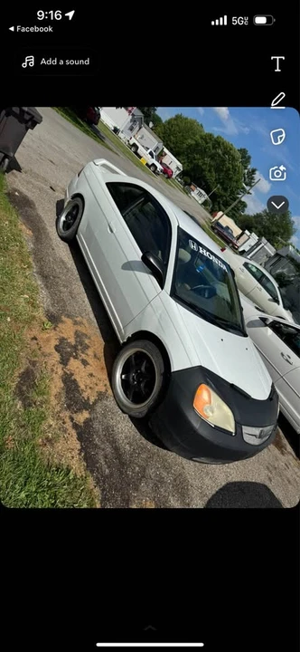 2003 Honda Civic 7th Gen - Image 2 of 2