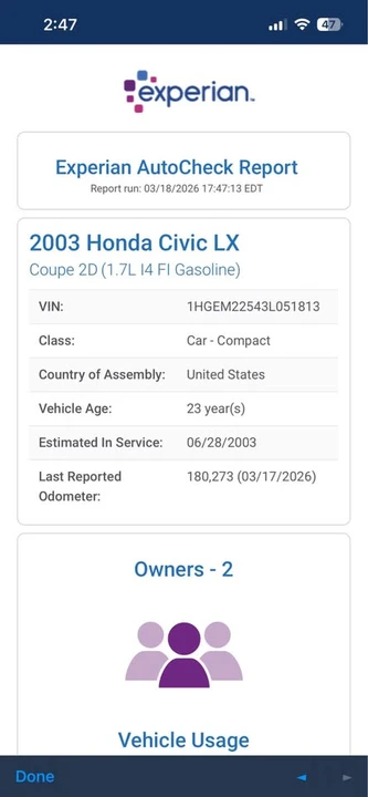 2003 Honda Civic 7th Gen - Image 19 of 19