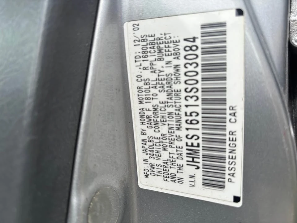 2003 Honda Civic 7th Gen - Image 8 of 11