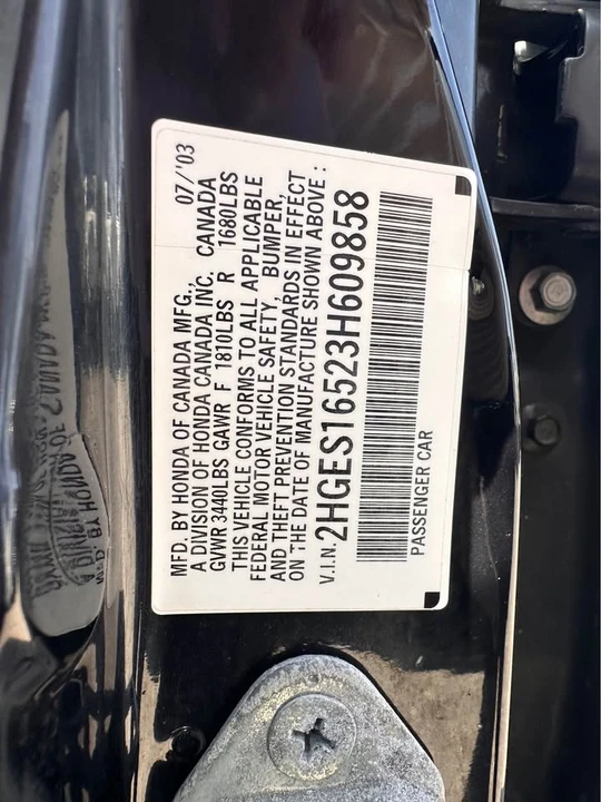 2003 Honda Civic 7th Gen - Image 18 of 18