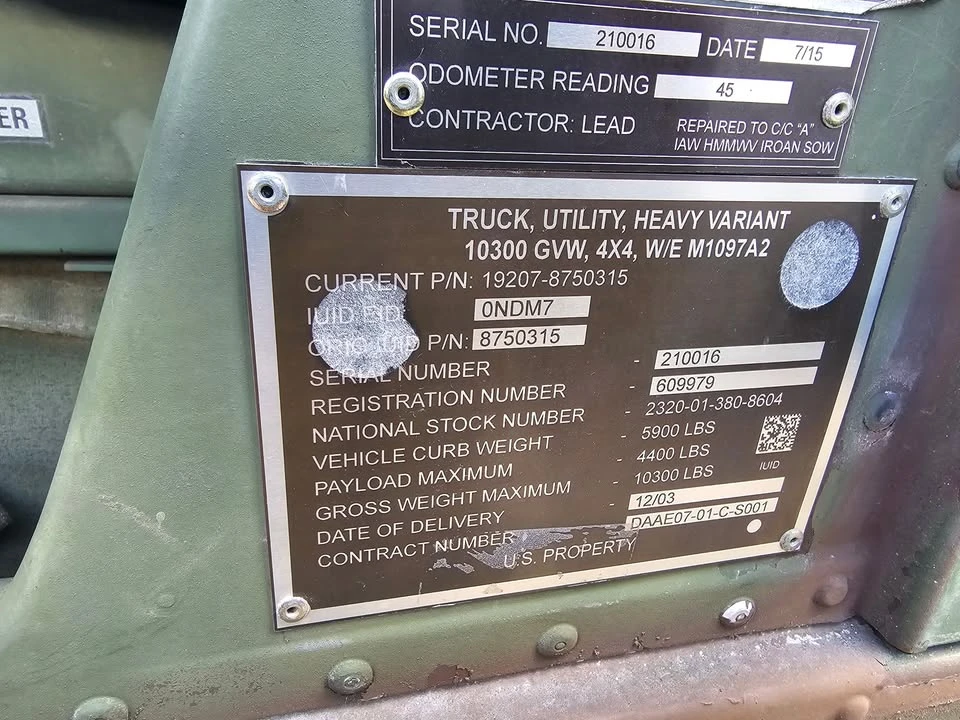 2003 Hummer HMMWV - Image 19 of 19