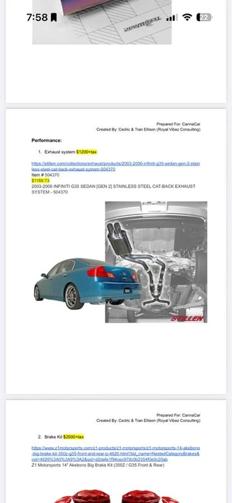 2003 Infiniti G35 3rd Gen - Image 13 of 13