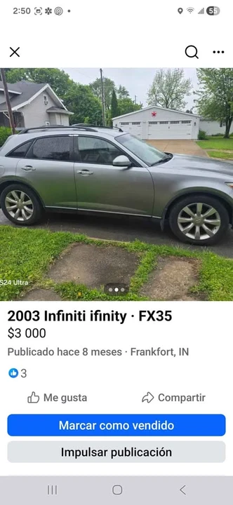 2003 Infiniti FX 1st Gen - Image 4 of 6