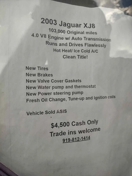 2003 Jaguar X308 XJ - Image 10 of 10