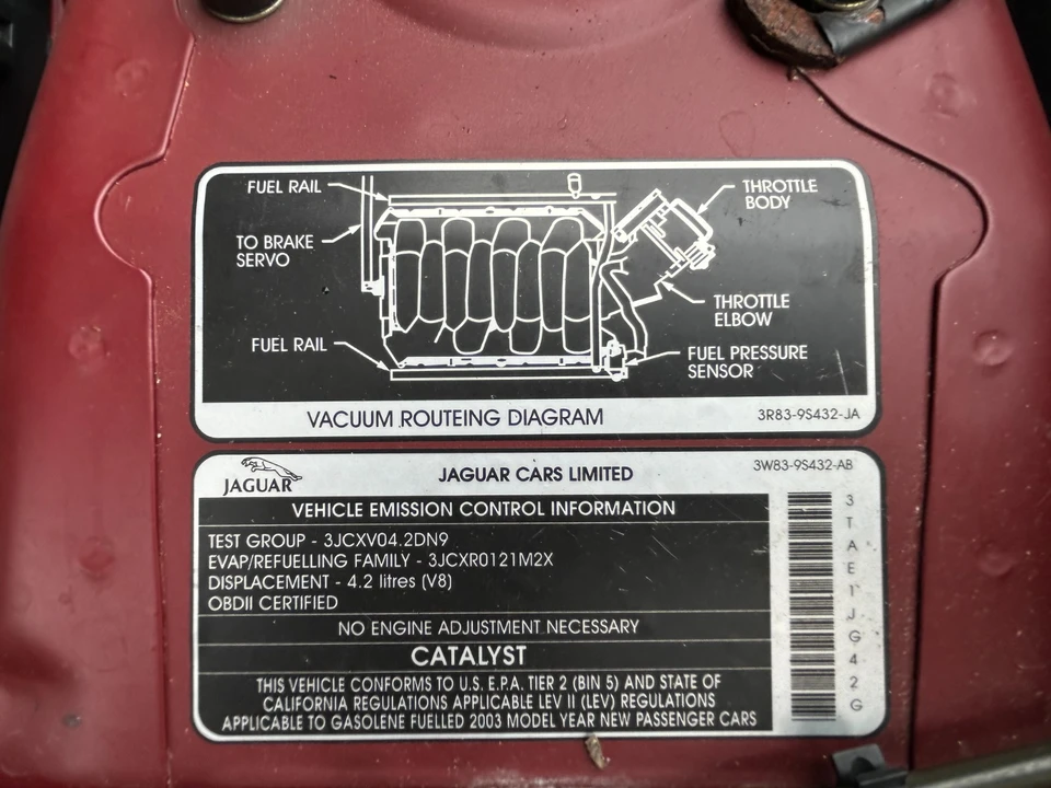 2003 Jaguar X100 XK8 - Image 16 of 20