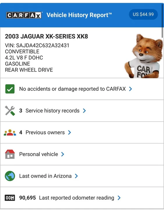 2003 Jaguar X100 XK8 - Image 3 of 16