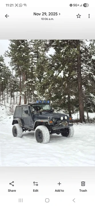 2003 Jeep TJ Wrangler - Image 5 of 9