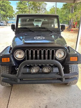 2003 Jeep Wrangler Black & Tan SUV 2D