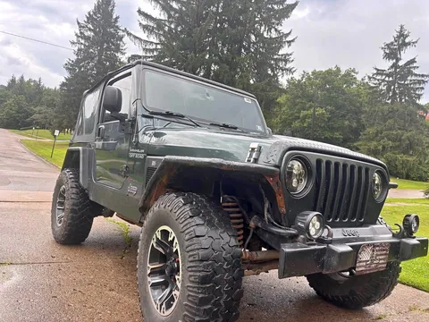 2003 Jeep Wrangler Sahara Sport Utility 2D