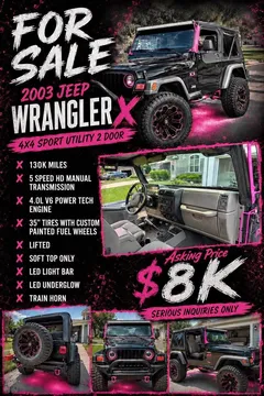 2003 Jeep Wrangler Sport Sport Utility 2D