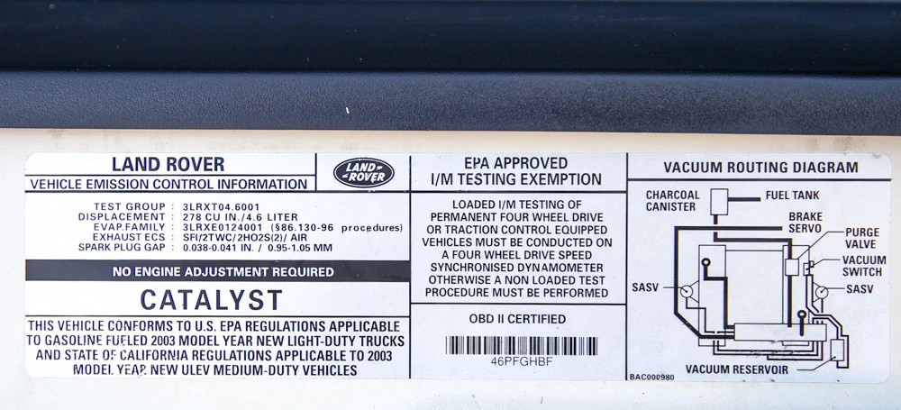 2003 Land Rover Discovery 2nd Gen - Image 15 of 19