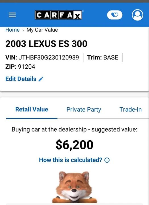 2003 Lexus ES 3rd Gen - Image 5 of 5