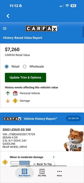 2003 Lexus GS 2nd Gen - Image 13 of 17