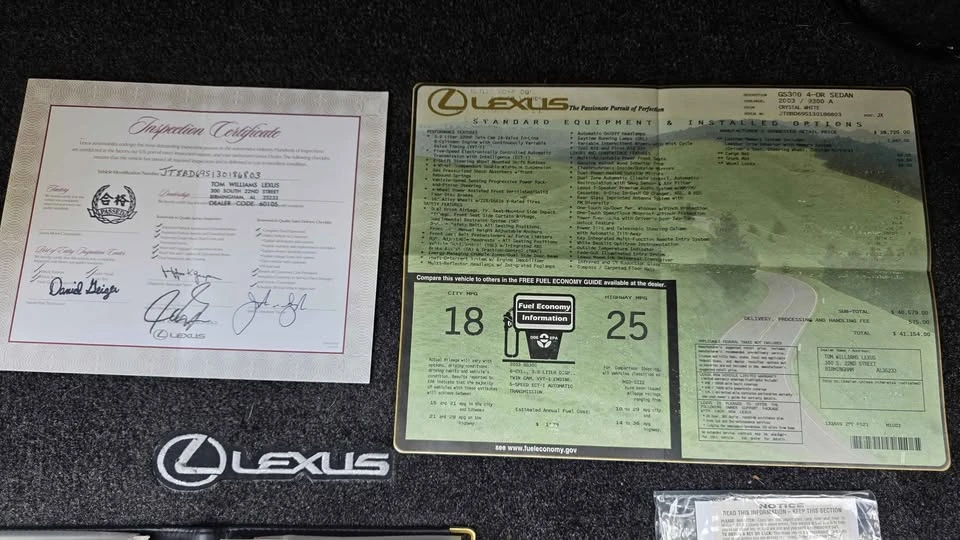2003 Lexus GS 2nd Gen - Image 7 of 20