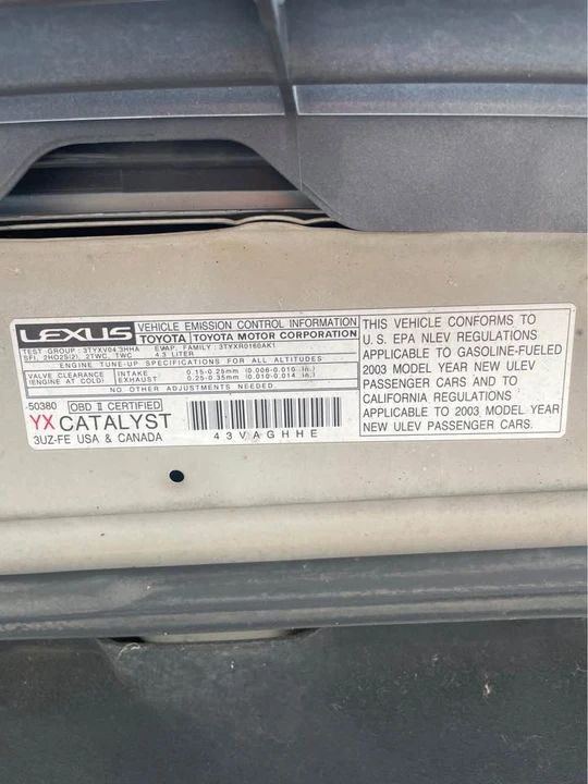 2003 Lexus LS 3rd Gen - Image 3 of 11