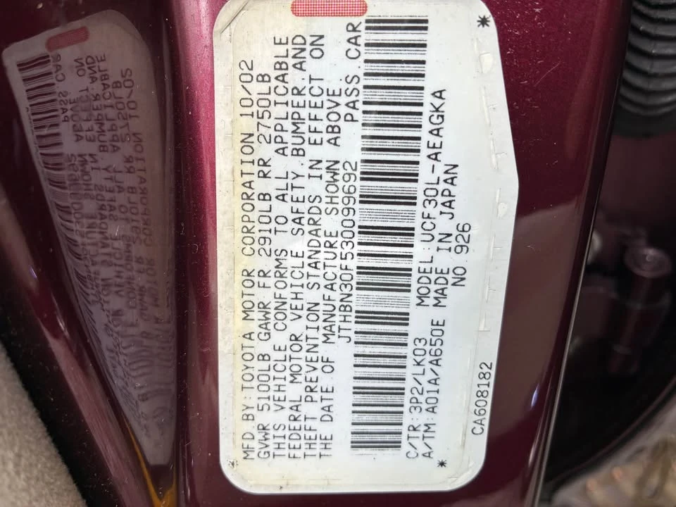 2003 Lexus LS 3rd Gen - Image 13 of 13