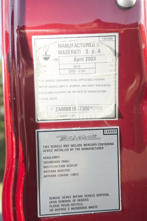 2003 Maserati Spyder - Image 11 of 30