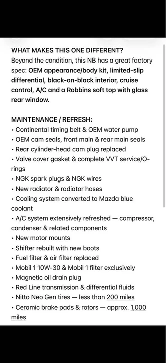 2003 Mazda NB MX-5 Miata - Image 18 of 19