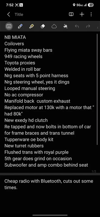 2003 Mazda NB MX-5 Miata - Image 16 of 16