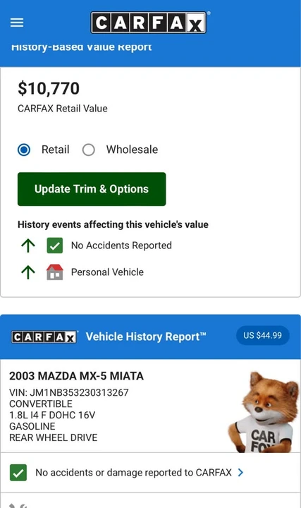 2003 Mazda NB MX-5 Miata - Image 19 of 20