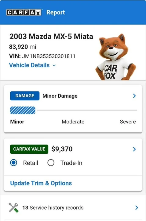 2003 Mazda NB MX-5 Miata - Image 2 of 2