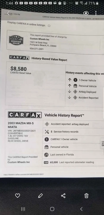 2003 Mazda NB MX-5 Miata - Image 16 of 18