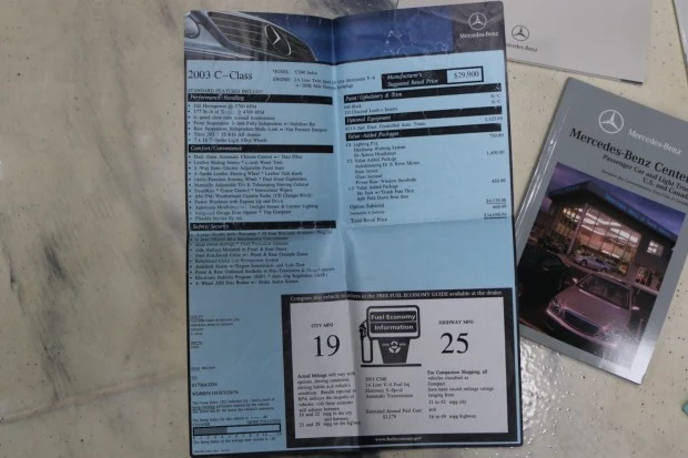 2003 Mercedes-Benz W203 C-Class - Image 7 of 7