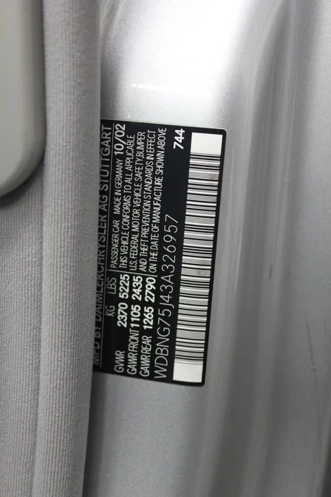2003 Mercedes-Benz W220 S-Class - Image 19 of 20