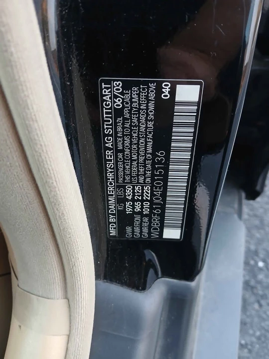 2003 Mercedes-Benz W203 C-Class - Image 12 of 12