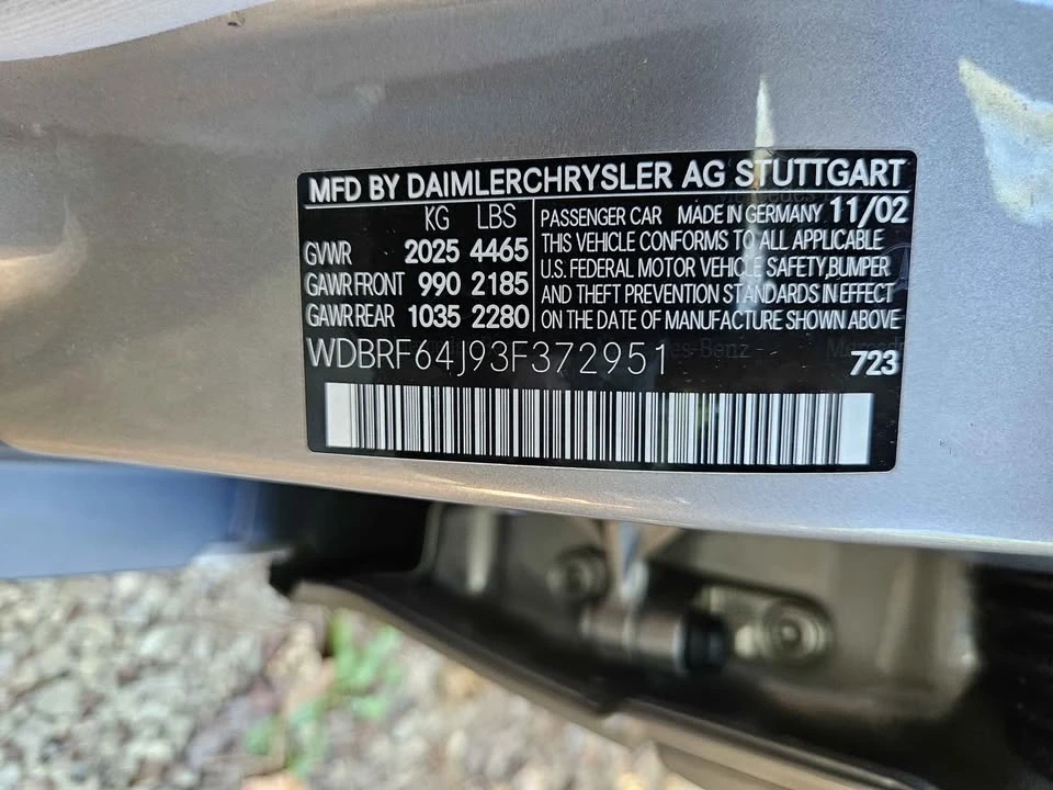 2003 Mercedes-Benz W203 C-Class - Image 17 of 17