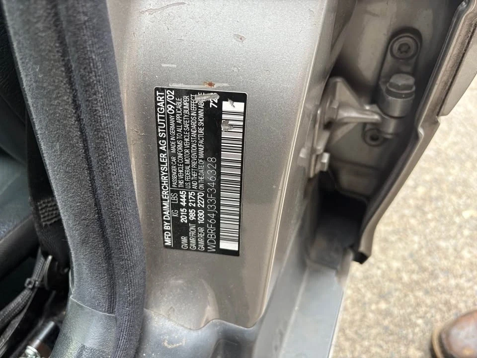 2003 Mercedes-Benz W203 C-Class - Image 8 of 9