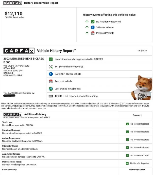 2003 Mercedes-Benz E-Class - Image 20 of 20