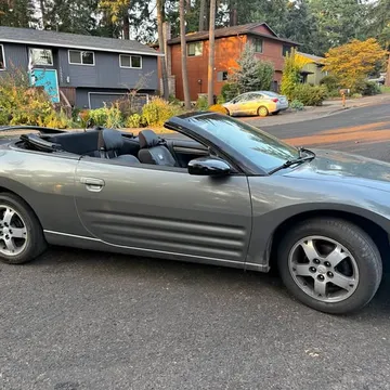 2003 Mitsubishi Eclipse GS Spyder Convertible 2D
