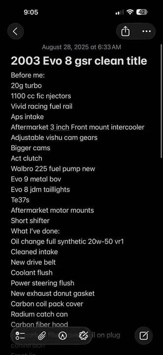 2003 Mitsubishi Lancer Evolution VIII 7th Gen - Image 13 of 14