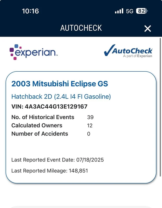 2003 Mitsubishi Eclipse 3rd Gen - Image 17 of 18