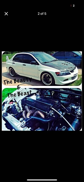 2003 Mitsubishi Lancer Evolution VIII 7th Gen - Image 2 of 2