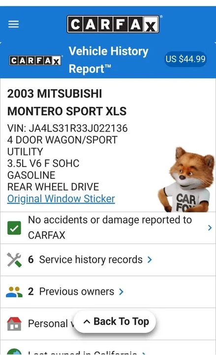 2003 Mitsubishi Pajero/Montero 3rd Gen - Image 13 of 13