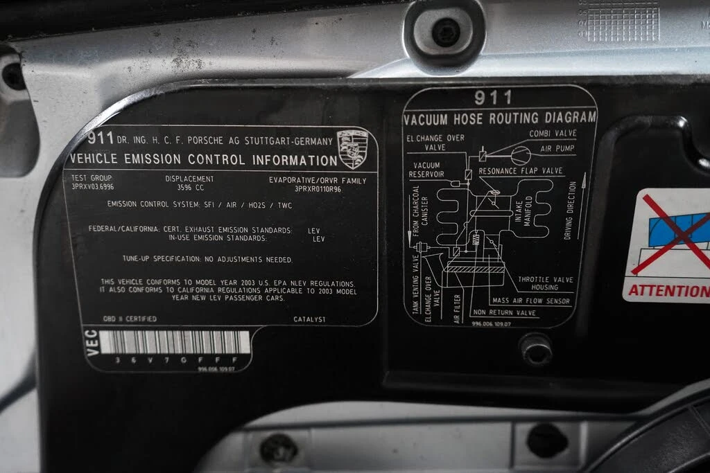 2003 Porsche 996 Carrera 4S - Image 20 of 31