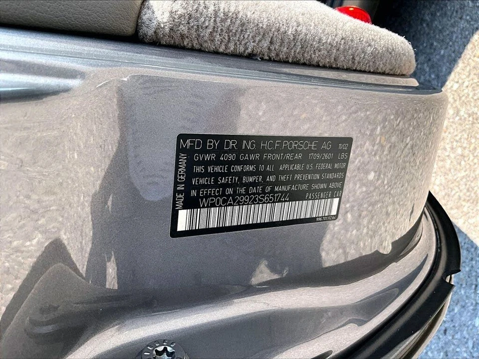 2003 Porsche 996 Carrera - Image 26 of 26