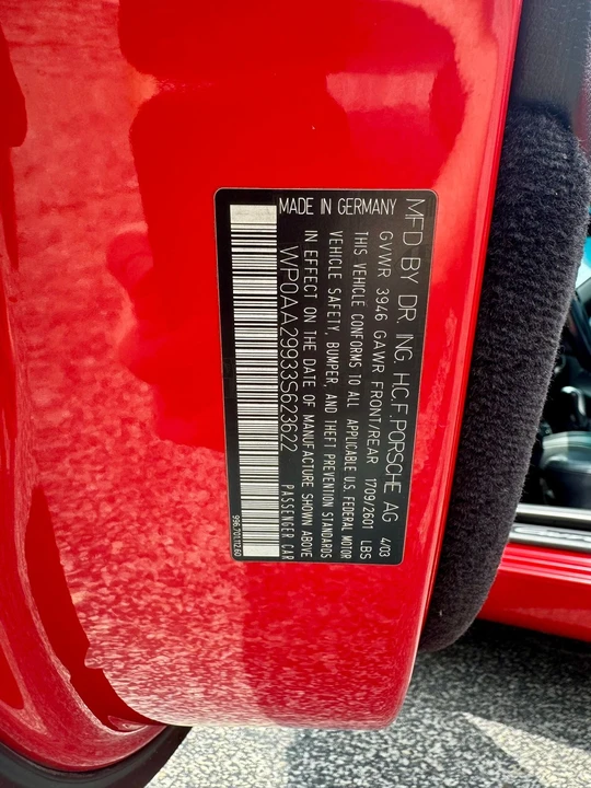 2003 Porsche 996 Carrera - Image 12 of 31