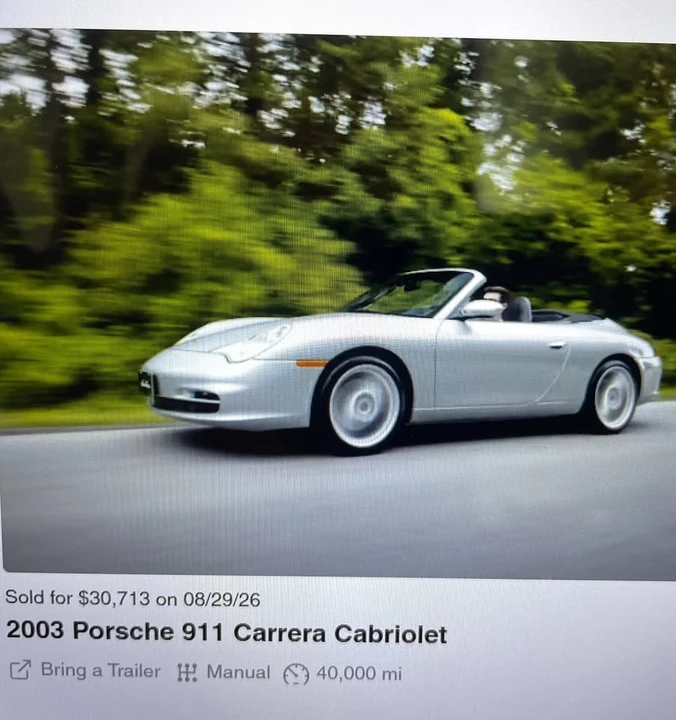 2003 Porsche 996 Carrera - Image 11 of 11