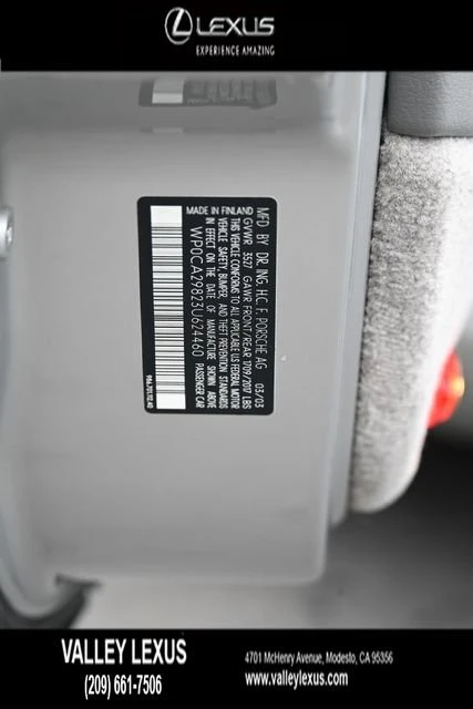 2003 Porsche 986 Boxster - Image 11 of 11