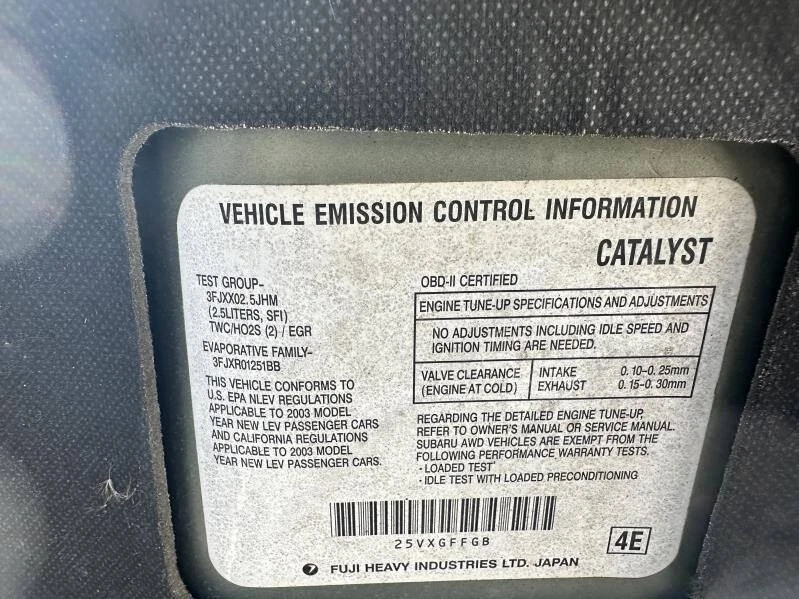 2003 Subaru Outback 2nd Gen - Image 3 of 21