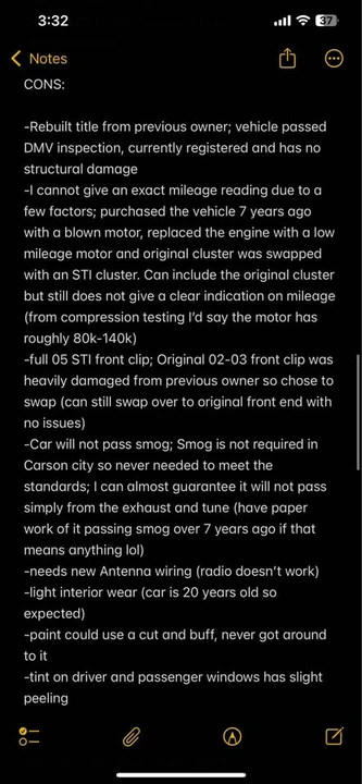 2003 Subaru Impreza WRX 2nd Gen - Image 12 of 12